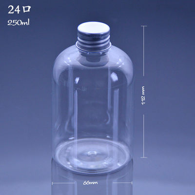 250ml przezroczyste butelki PET spersonalizowane na sok